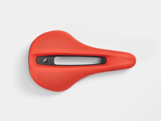 Sillín corto bontrager verse elite corto 145 mm rojo