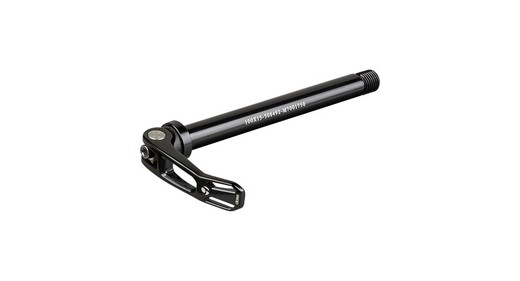 Skewer trek thru front 100 x 15 mm preto 148 mm comprimento da haste