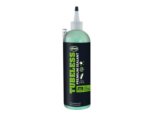 Slime sealant anti-puncture 16 oz (474 ml) tubeless premium sans allergène