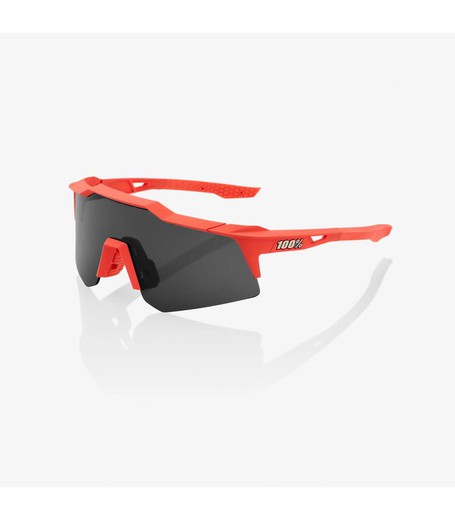 Gafas 100% Speedcraft XS Soft tact coral Smoke lens