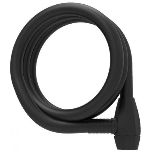 Spiral lock 12mm * 150cm - matt black