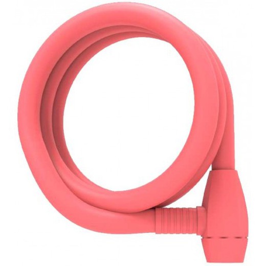 Spiral lock 12mm * 150cm - matt coral pink