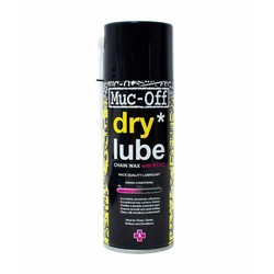 Lubrificante per catene a secco muc-off spray 400 ml (lubrificante per catena al ptfe a secco)