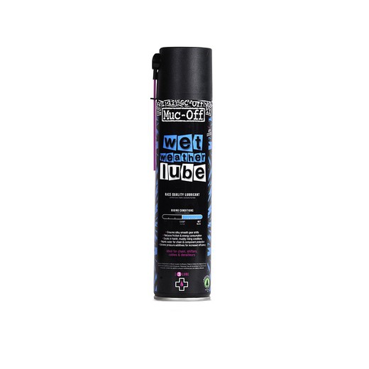 Spray muc-off lubricante cadena clima humedo 400ml