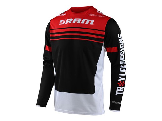 Maglia sprint formula sram rossa/nera l