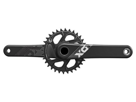 Sram crank x01 eagle bb30 175 preto dm 32d **