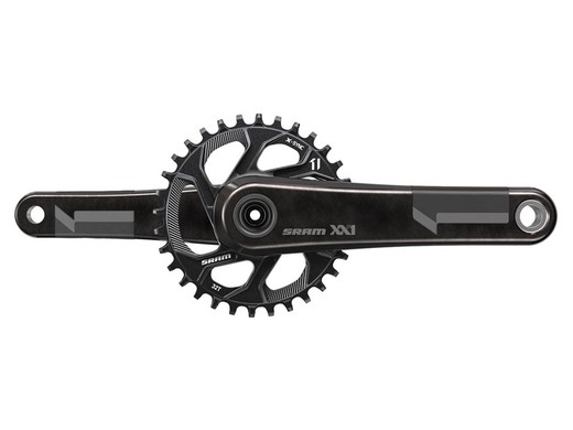 Sram biela xx1 gxp 170 blk x-sync direct mount plat 32