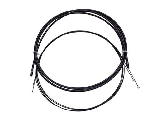 Dérailleur srm cable-holster slickwire route / vtt 4mm noir