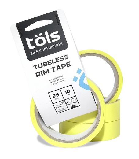 Fita töls tubeless panther rim 25mm x 10m