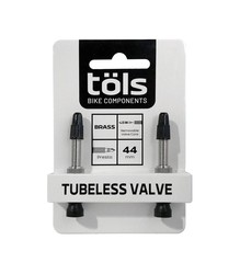 Kit de válvulas töls tubeless presta 44mm