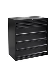 Tool unior heavy duty parts cabinet black