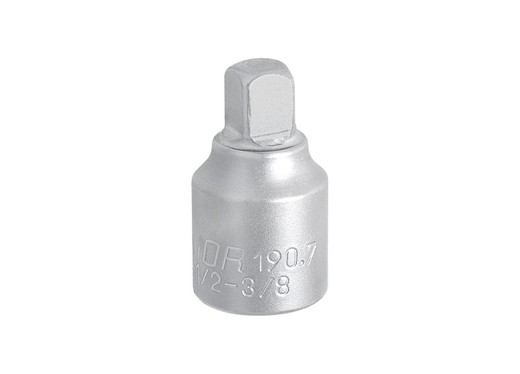 Tool unior socket adapter 1/2""-3/8"" drive