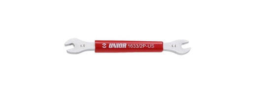 Tool unior spoke nipple wrench 4/4.4mm