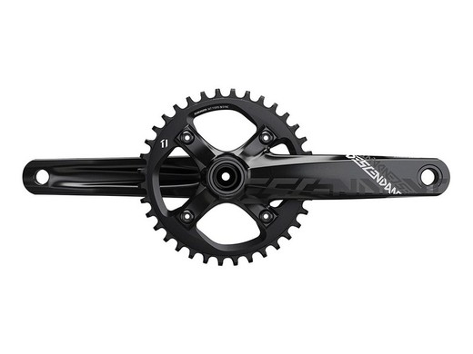 Truvativ crank gx descendente dh bb30 83 170 blk 34d **