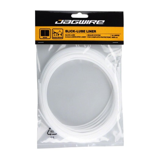 Slick lube liner jagwire 2300 mm clear tube (4 units)