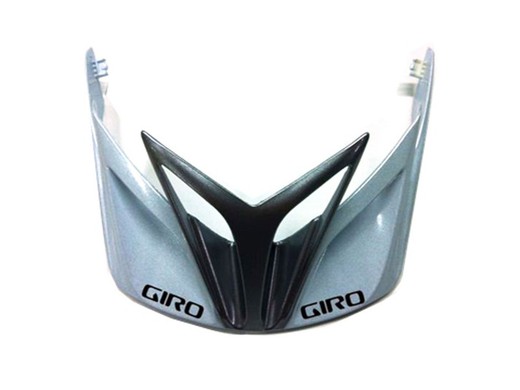 Giro e2 silver / white visor