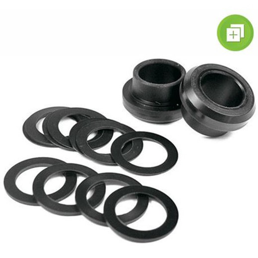 Wh-kit casquillos bb30/pf30 sram a eje 22/24mm