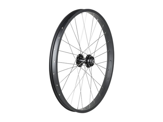 Wheel front trek roscoe 24 "" qr satin black