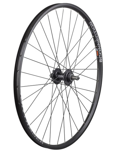 Wheel rear bontrager connection/dc31 sv 27.5 disc 32h black