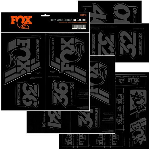 ADHESIVOS FOX AM HERITAGE FORK/SHOCK STEAL 2019
