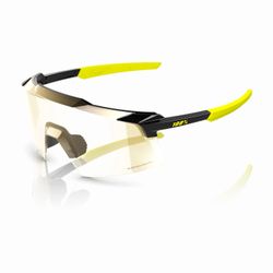 AEROCRAFT - Gloss Metallic Black - Gold Mirror Photochromic