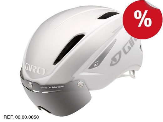 Air attack shield 2017 white/silver m