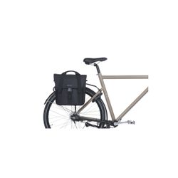 Alforja BASIL "Go", 16L, negro sólido