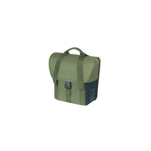 Alforja BASIL "Go", 16L, verde oscuro