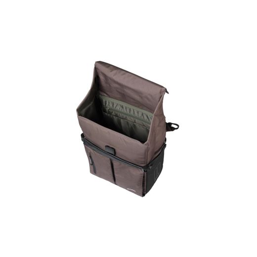 Sacoche arrière BASIL "Move" MIK Studs, 15L, brun