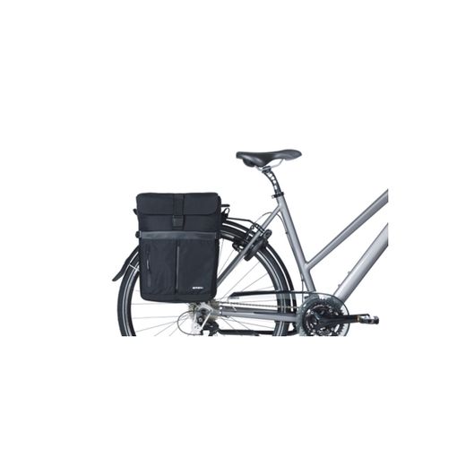 Sacoche arrière BASIL "Move" MIK Studs, 15L, noir