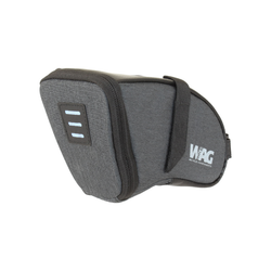 Saddlebag VELCRO - M, grey