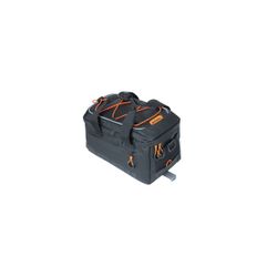 Alforja trasera BASIL "Miles Tarpaulin" MIK, 7L, negro naranja