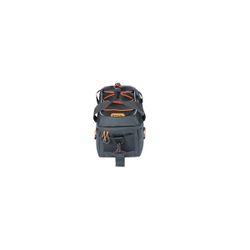 Alforja trasera BASIL "Miles Tarpaulin" MIK, 7L, negro naranja