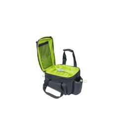 Alforja trasera BASIL "Miles Tarpaulin" XL Pro MIK, 9-36L, negra lemon