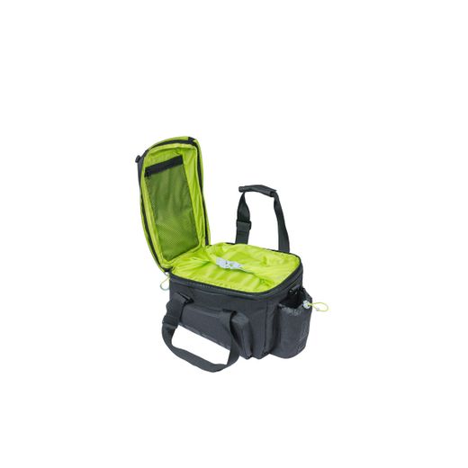 Alforja trasera BASIL "Miles Tarpaulin" XL Pro MIK, 9-36L, negra lemon