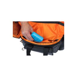 Alforja trasera BASIL "Miles Tarpaulin" XL Pro MIK, 9-36L, negra naranja