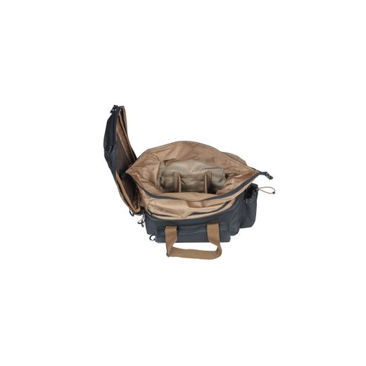 Alforja trasera BASIL "Miles Tarpaulin" XL Pro MIK, 9-36L, negra pizarra