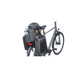 Alforja trasera BASIL "Miles Tarpaulin" XL Pro MIK, 9-36L, negra pizarra