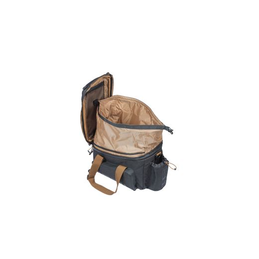Alforja trasera BASIL "Miles Tarpaulin" XL Pro MIK, 9-36L, negra pizarra