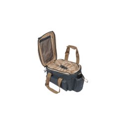 Alforja trasera BASIL "Miles Tarpaulin" XL Pro MIK, 9-36L, negra pizarra