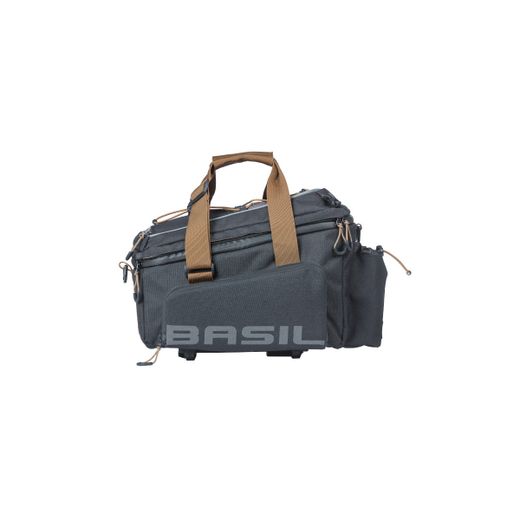 Alforja trasera BASIL "Miles Tarpaulin" XL Pro MIK, 9-36L, negra pizarra