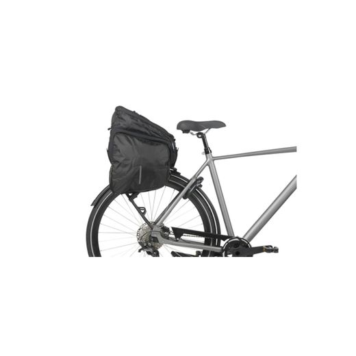 Alforja trasera BASIL "Move", 10-26L, negra
