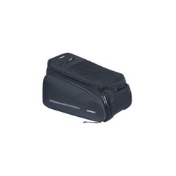 Alforja trasera BASIL "Move", 10-26L, negra