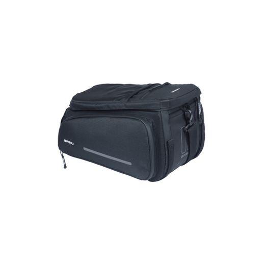Alforja trasera BASIL "Move", 10-26L, negra
