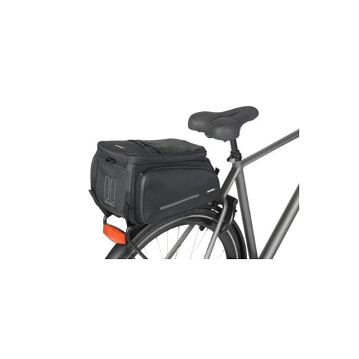 Alforja trasera BASIL "Move", 10-26L, negra