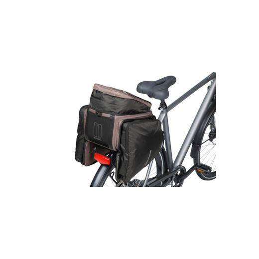 Alforja trasera BASIL "Move" MIK, 10-26L, morena