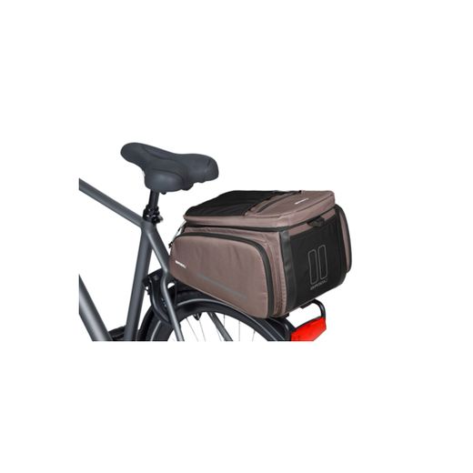 Alforja trasera BASIL "Move" MIK, 10-26L, morena