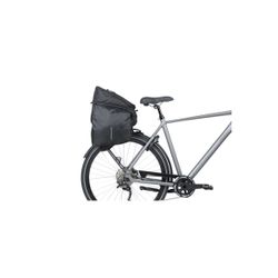 Alforja trasera BASIL "Move" MIK, 10-26L, negra