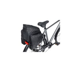 Alforja trasera BASIL "Move" MIK, 10-26L, negra