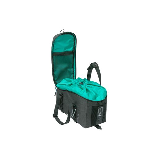 Alforja trasera impermeable BASIL "Discovery 365D" M MIK, 9L, negra